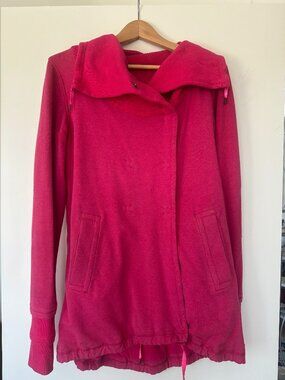 Lululemon hot pink Gratitude Wrap jacket